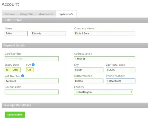 our new billing system Customer Thermometer’s new billing system