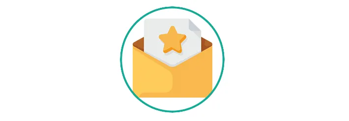 Asking for feedback by email