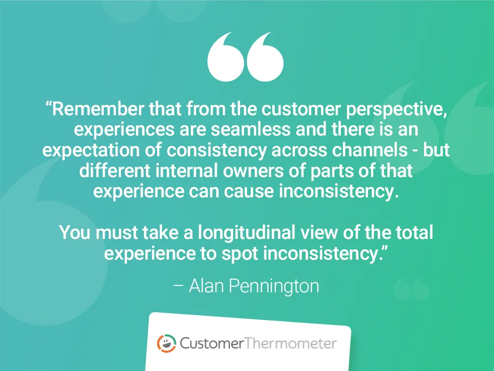 cx alan pennington customer experience quotes thermometer