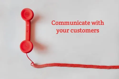 Communicate with your customers Telephone