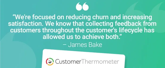 Customer Thermometer Service Desk Quote James Bake service desk customer thermometer quote james bake