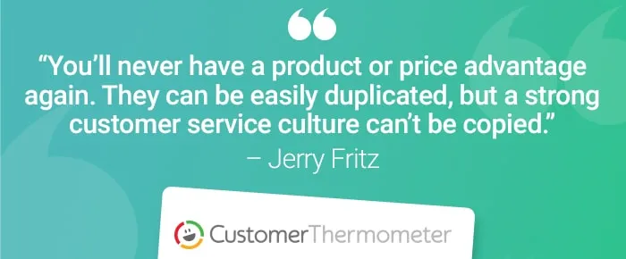 Customer Thermometer Service Desk Quote Jerry Fritz service desk customer thermometer quote jerry fritz