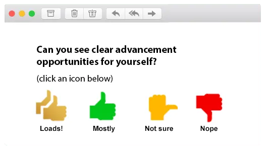 staff survey question