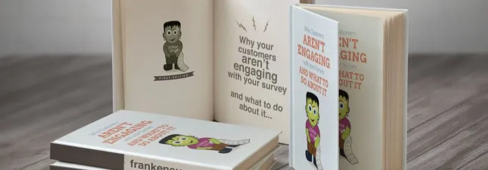 Frankensurvey-banner Improve engagement with your customer surveys