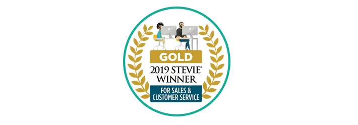 Customer Thermometer Wins Gold at 2019 Stevie Awards