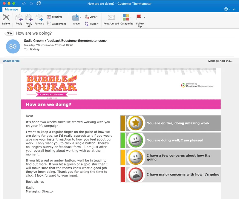 PR-client-survey PR client survey example question