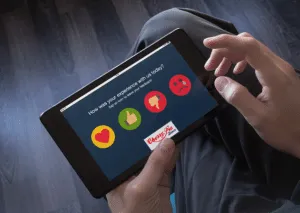 Screen Shot tablet survey