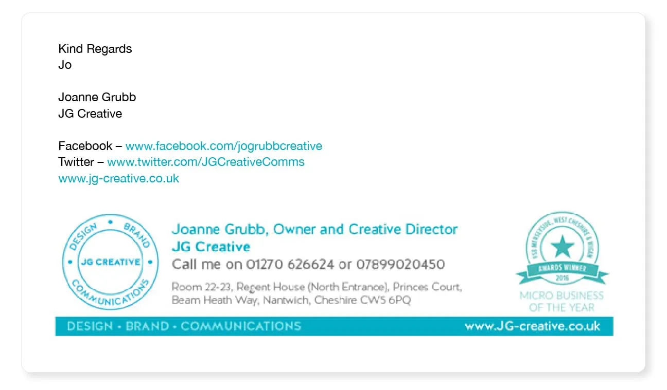 creative-email-signature creative email signature example