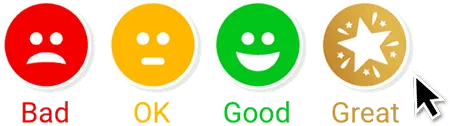 customer-satisfaction-feedback-buttons Customer satisfaction feedback buttons