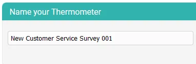 name your email survey