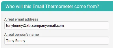 email survey who from email