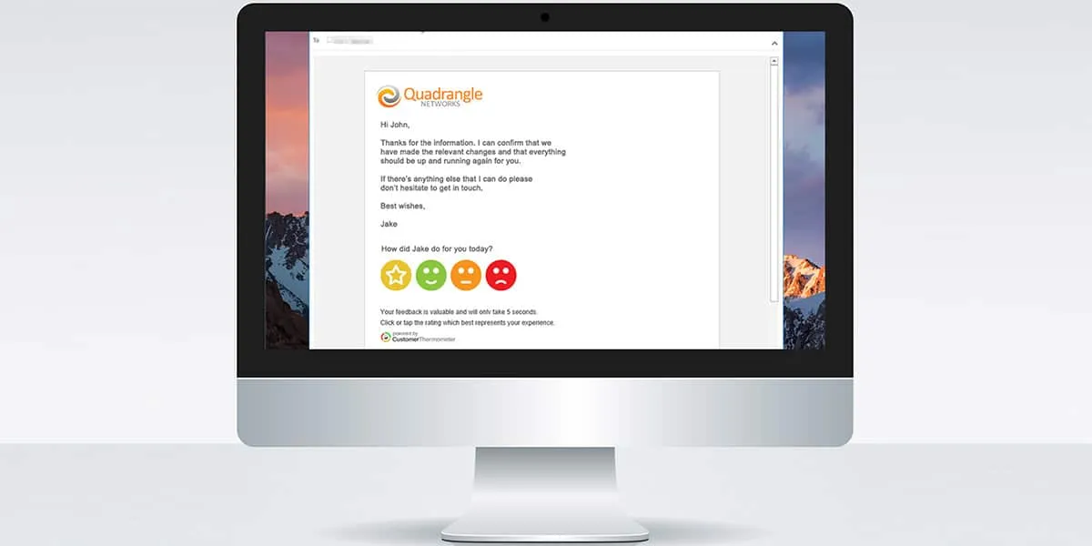 Embed a survey in an email - get great email feedback