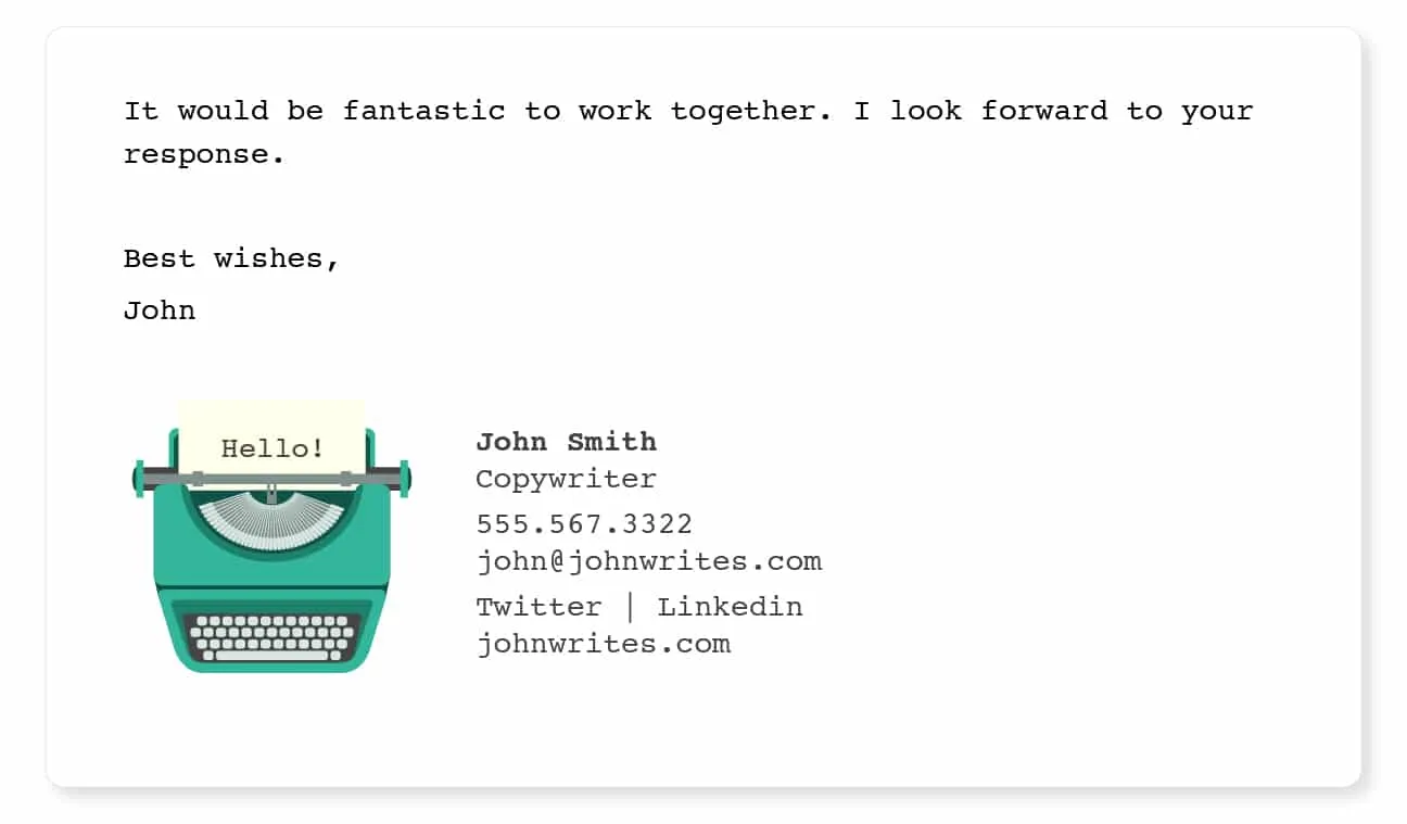 long-email--signature engaging email signatures long