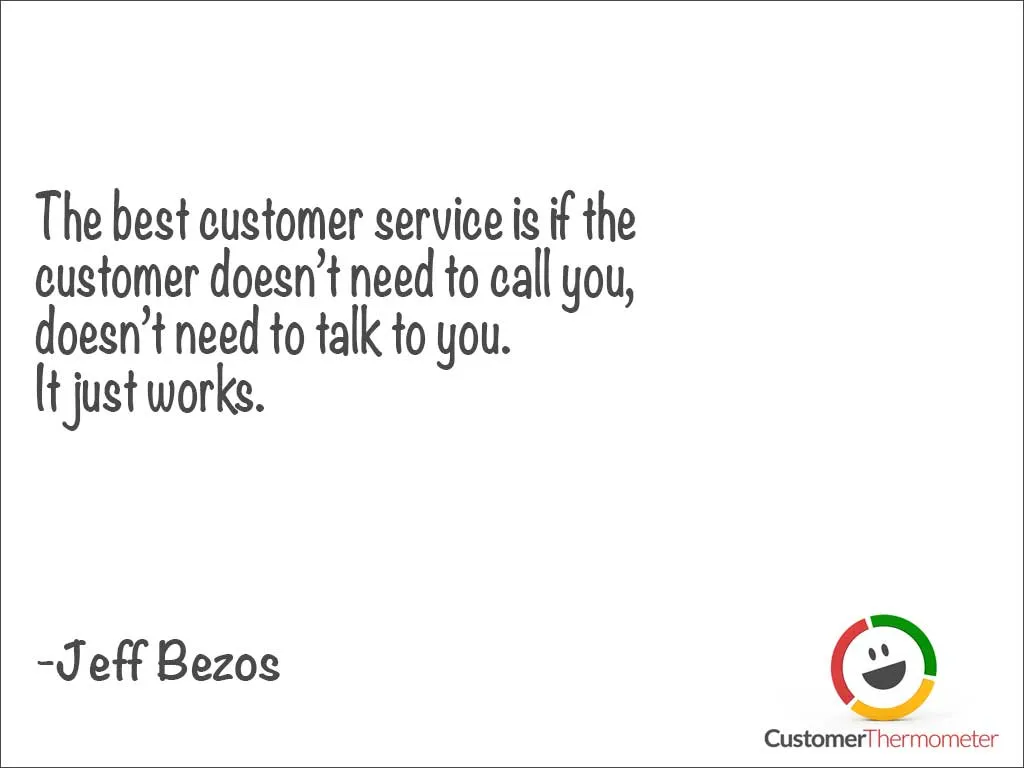 Jeff Bezos customer service quote Jeff Bezos customer service quote