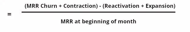 net mrr churn equation net mrr churn equation