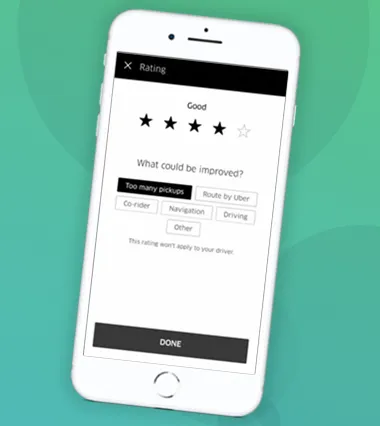 social media customer thermometer uber review feedback frenzy