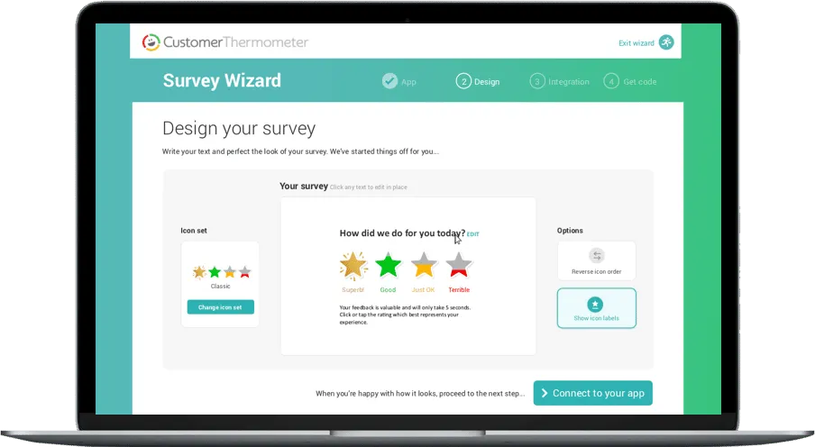 survey-wizard Survey wizard - design your survey